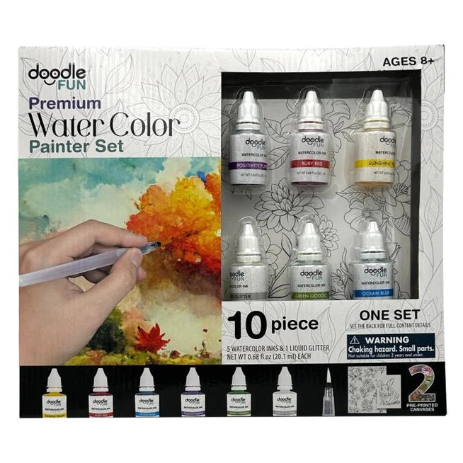 10 PC WATER COLOR PAINTER SET