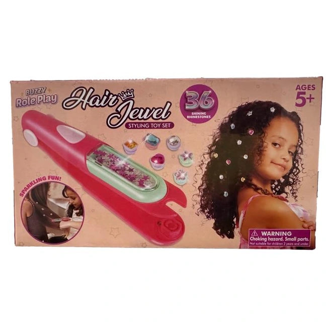 36 PC JEWEL DESIGN HAIR KIT