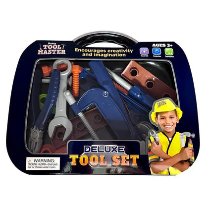 22 PC DELUXE TOOL PLAY SET