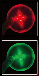 LIGHT UP LED FLYING DISK