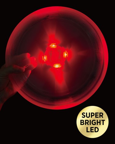 LIGHT UP LED FLYING DISK