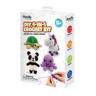 DIY 4-IN-1 CROCHET KIT