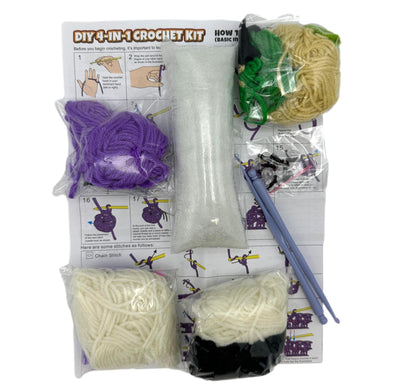 DIY 4-IN-1 CROCHET KIT