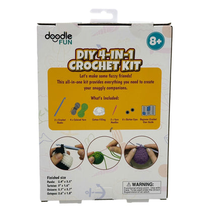 DIY 4-IN-1 CROCHET KIT