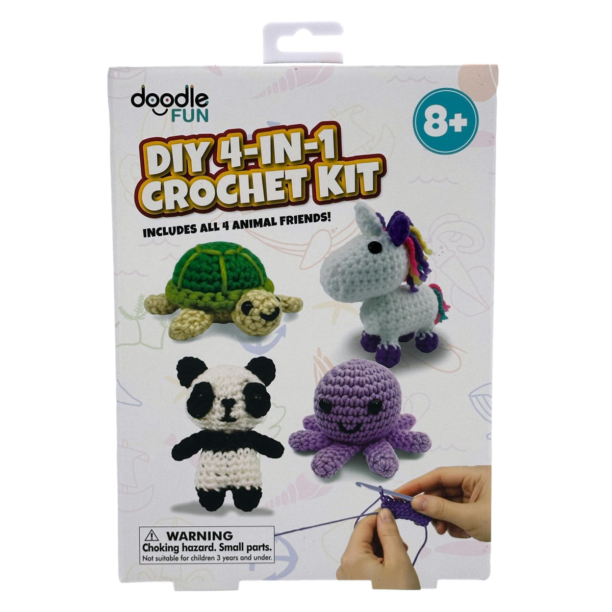 DIY 4-IN-1 CROCHET KIT