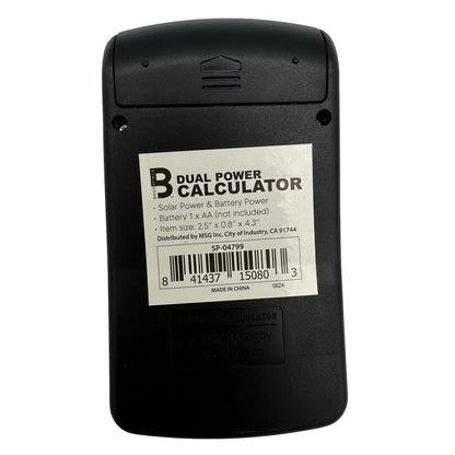 SOLAR POCKET DIGITAL CALCULATOR