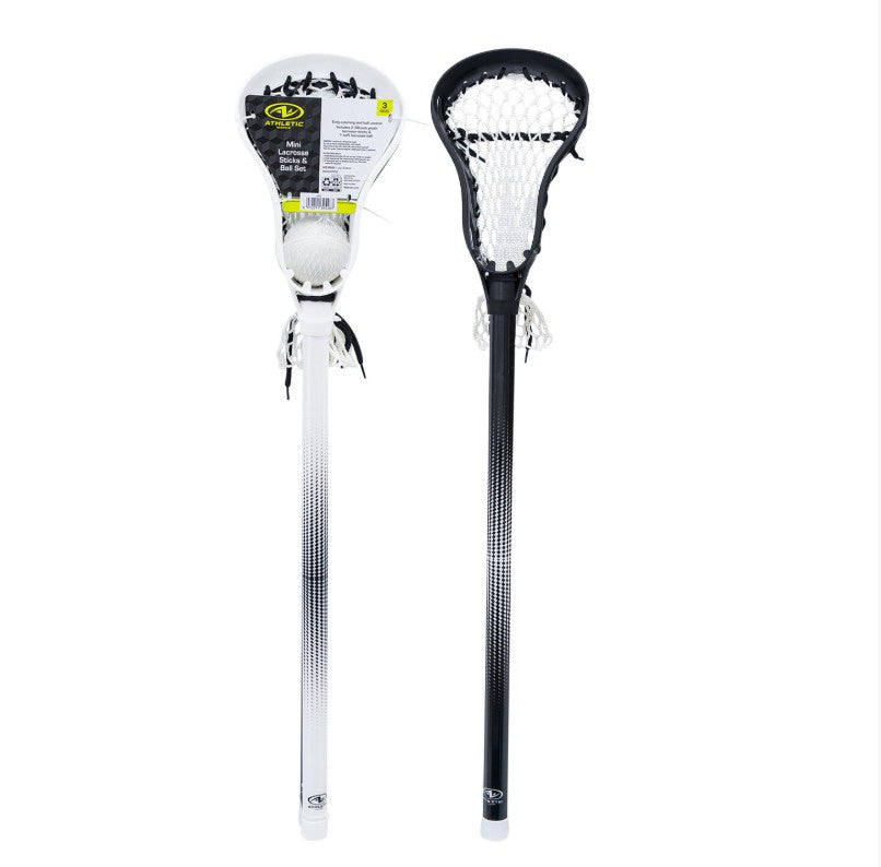 3 PC MINI LACROSSE STICKS AND BALL
