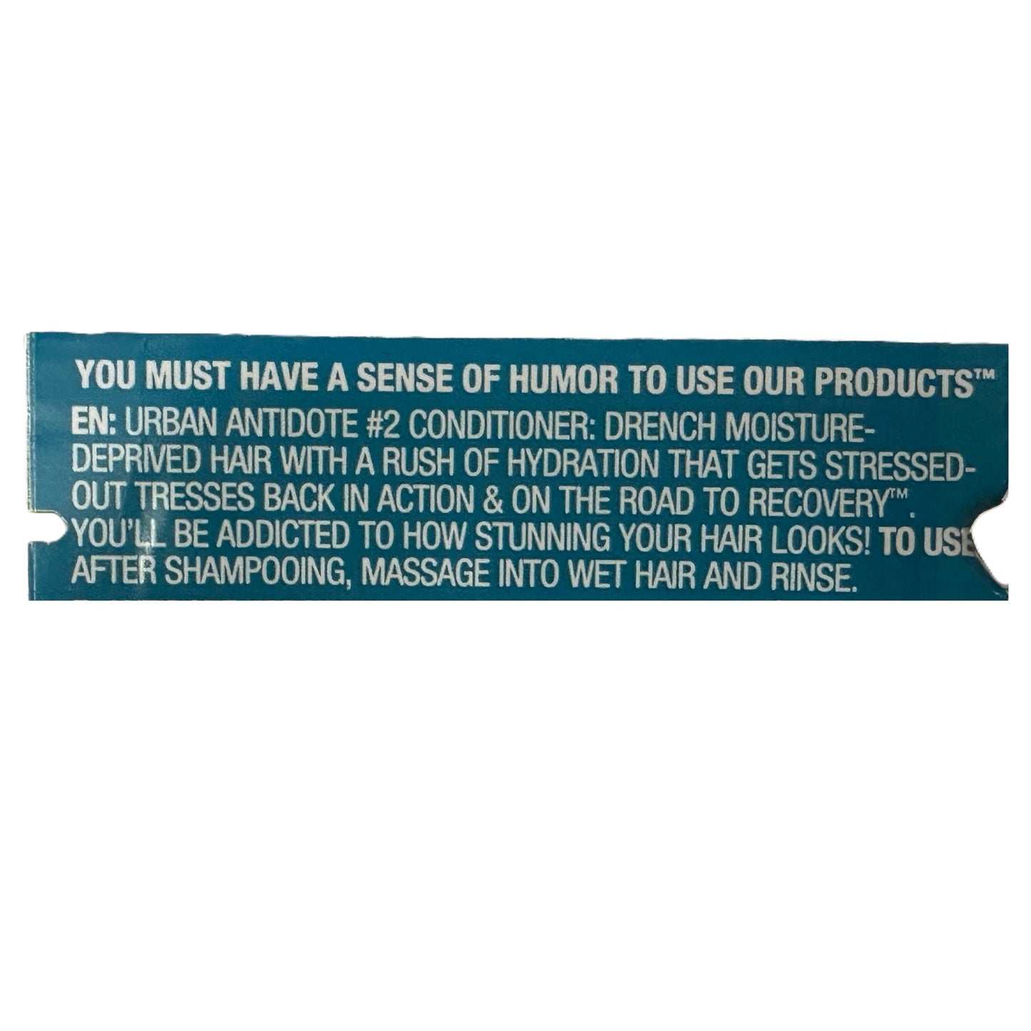 SINGLE USE 0.34 OZ SHAMPOO AND CONDITIONER PACK