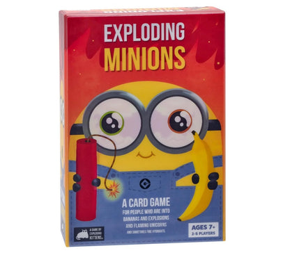 EXPLODING MINIONS CARD GAME