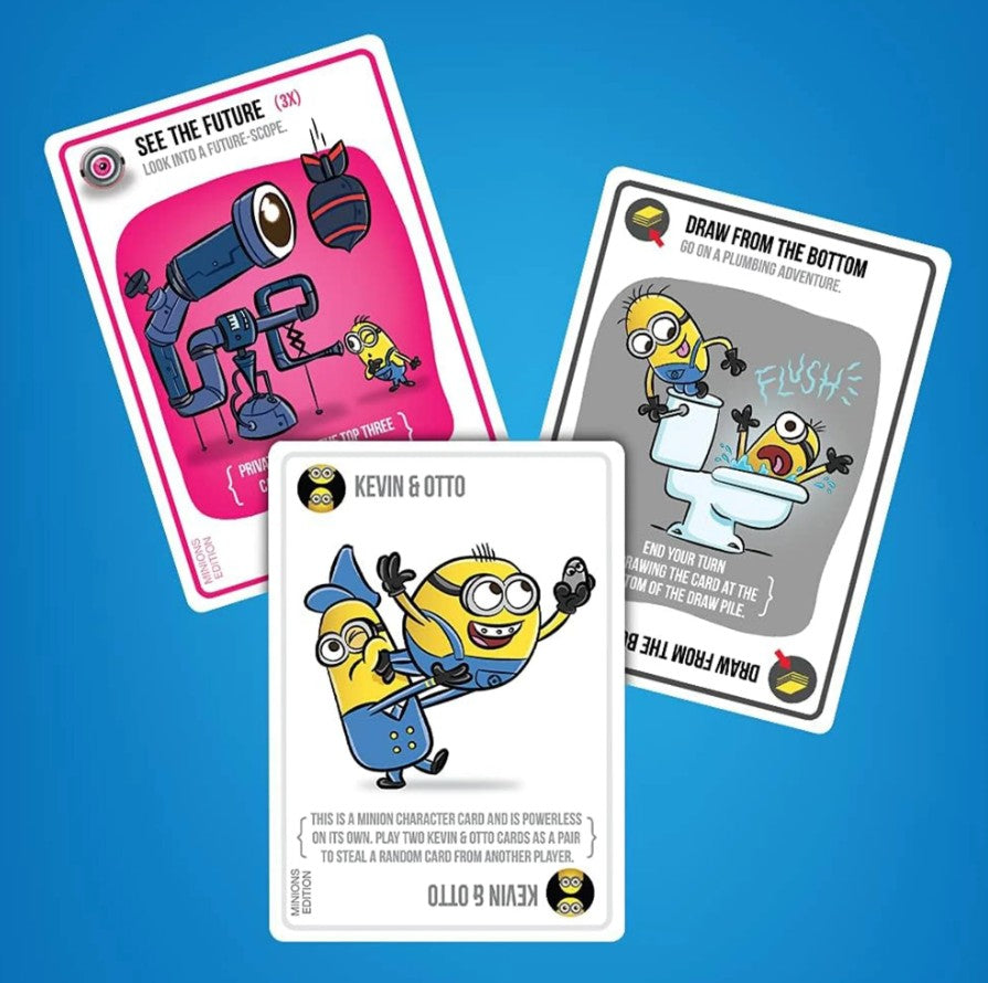 EXPLODING MINIONS CARD GAME