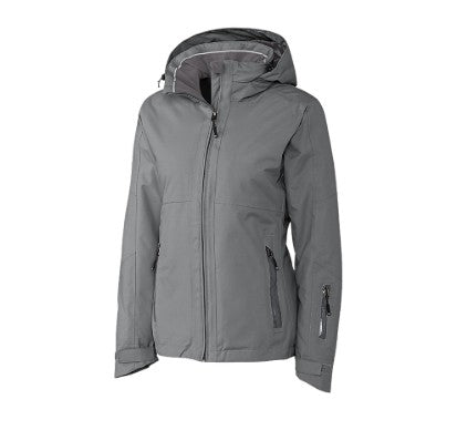 WOMEN'S GRAY CB WEATHERTEC JACKET MEDIUM