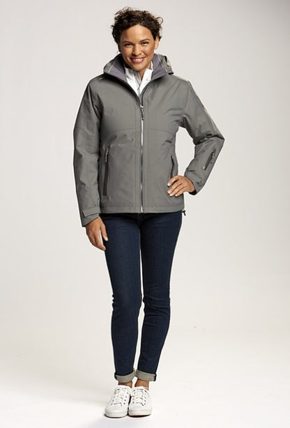 WOMEN'S GRAY CB WEATHERTEC JACKET MEDIUM