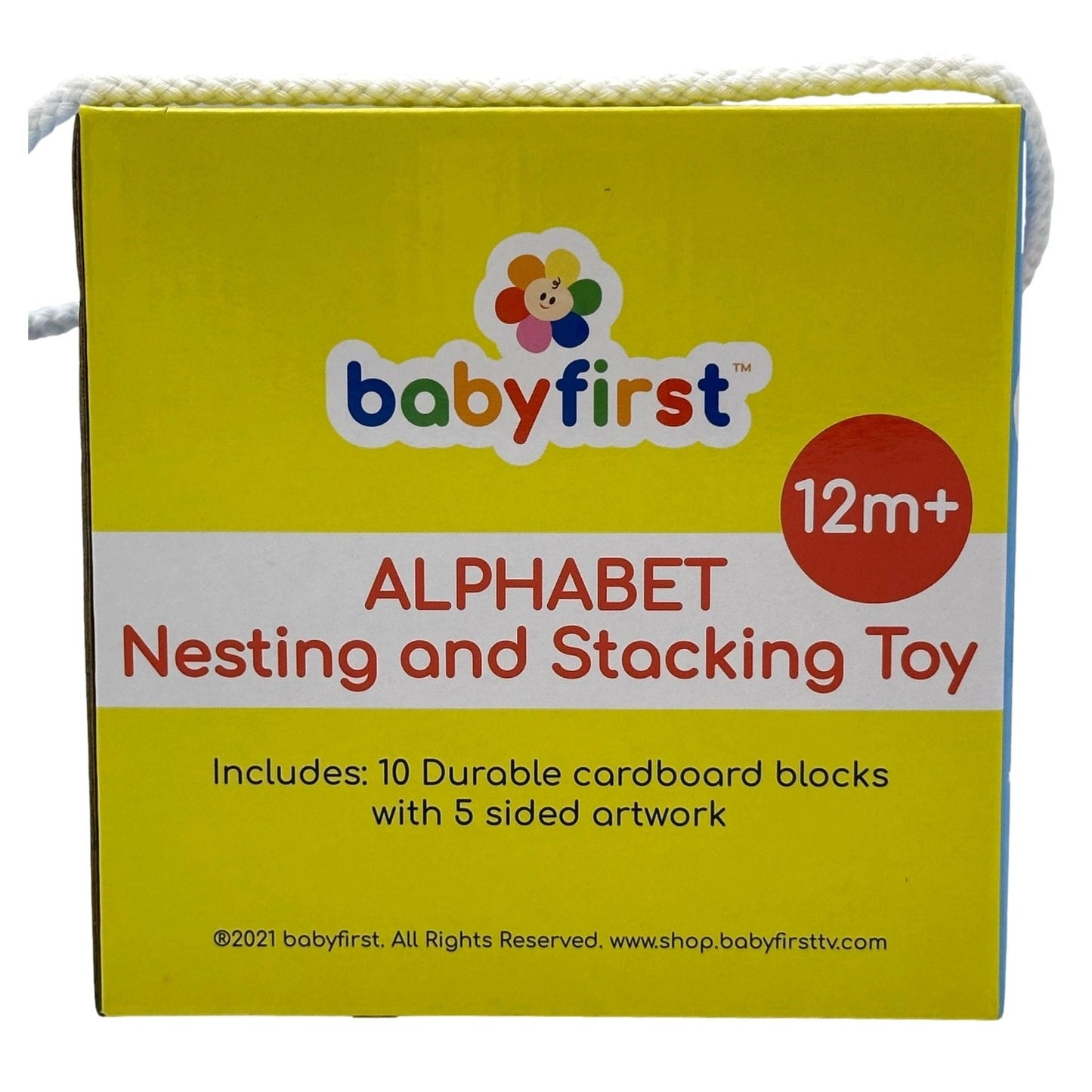 ALPHABET NESTING AND STACKING BLOCKS