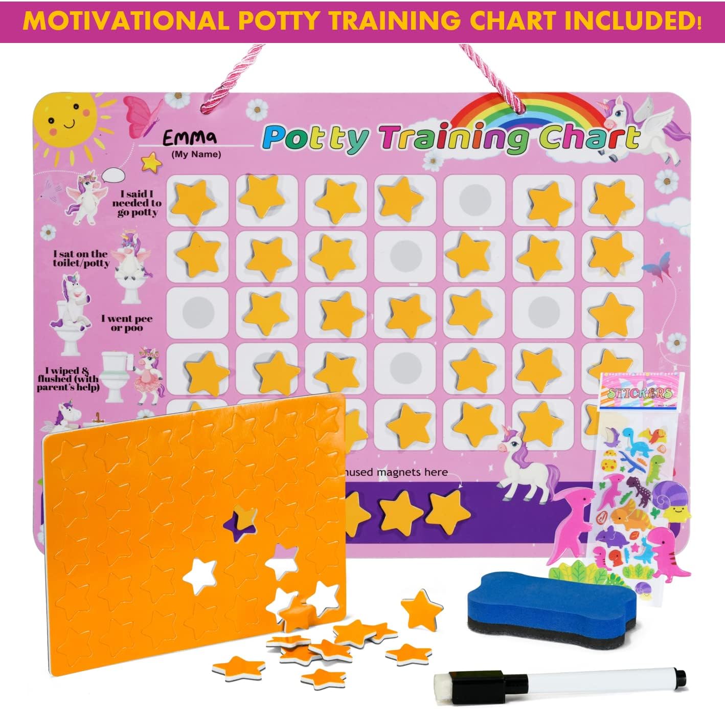 PINK POTTY TRAINING KIT