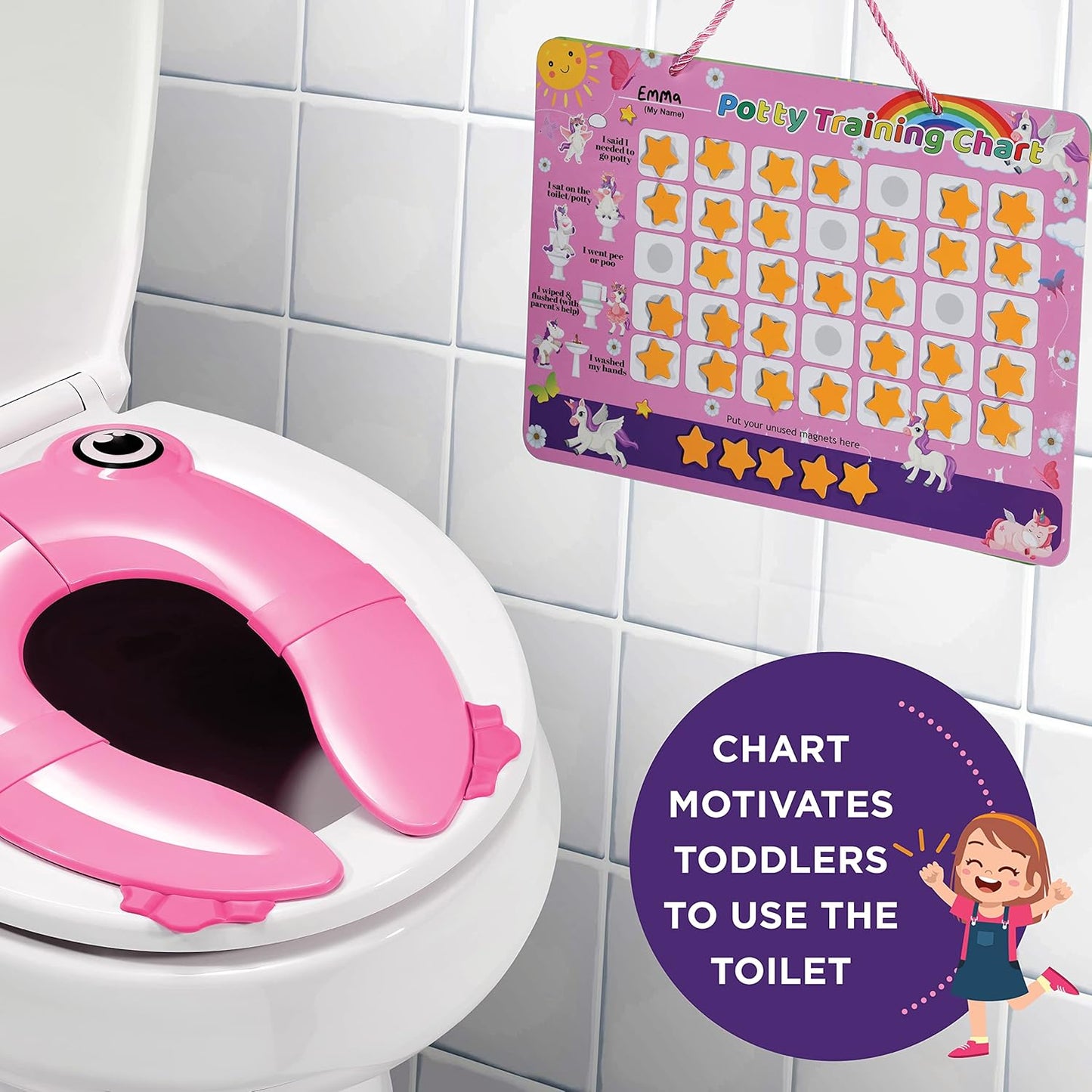 PINK POTTY TRAINING KIT