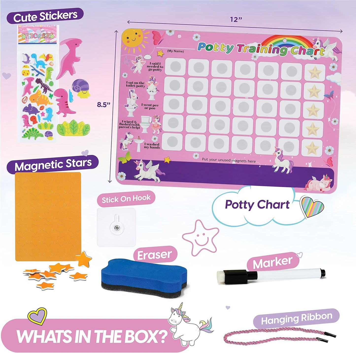 PINK POTTY TRAINING KIT