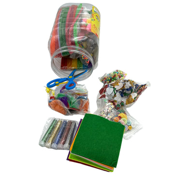 1,500 PC CRAFT SUPPLIES SET
