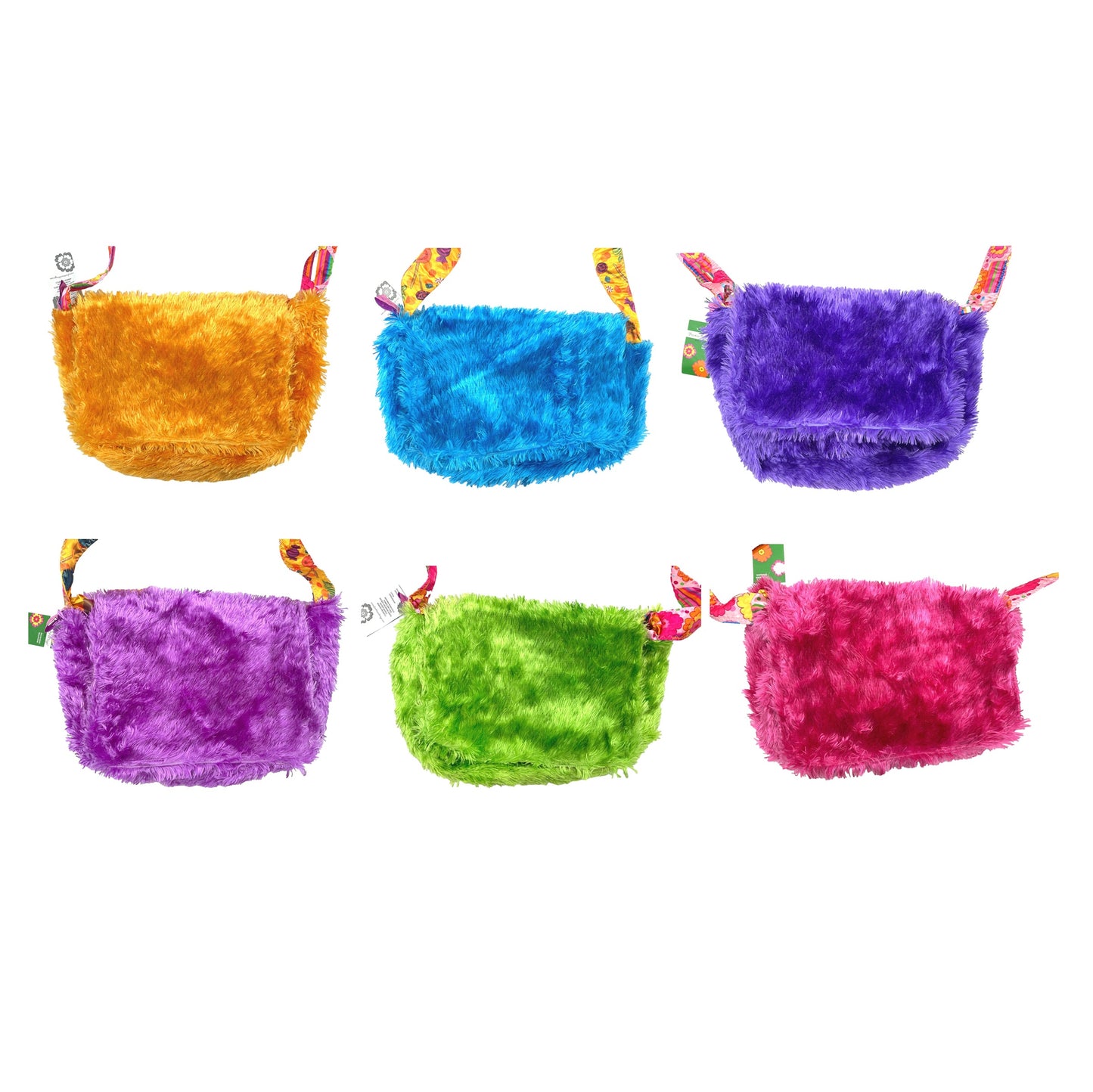 GROOVY NEON MESSENGER BAG ASSORTED
