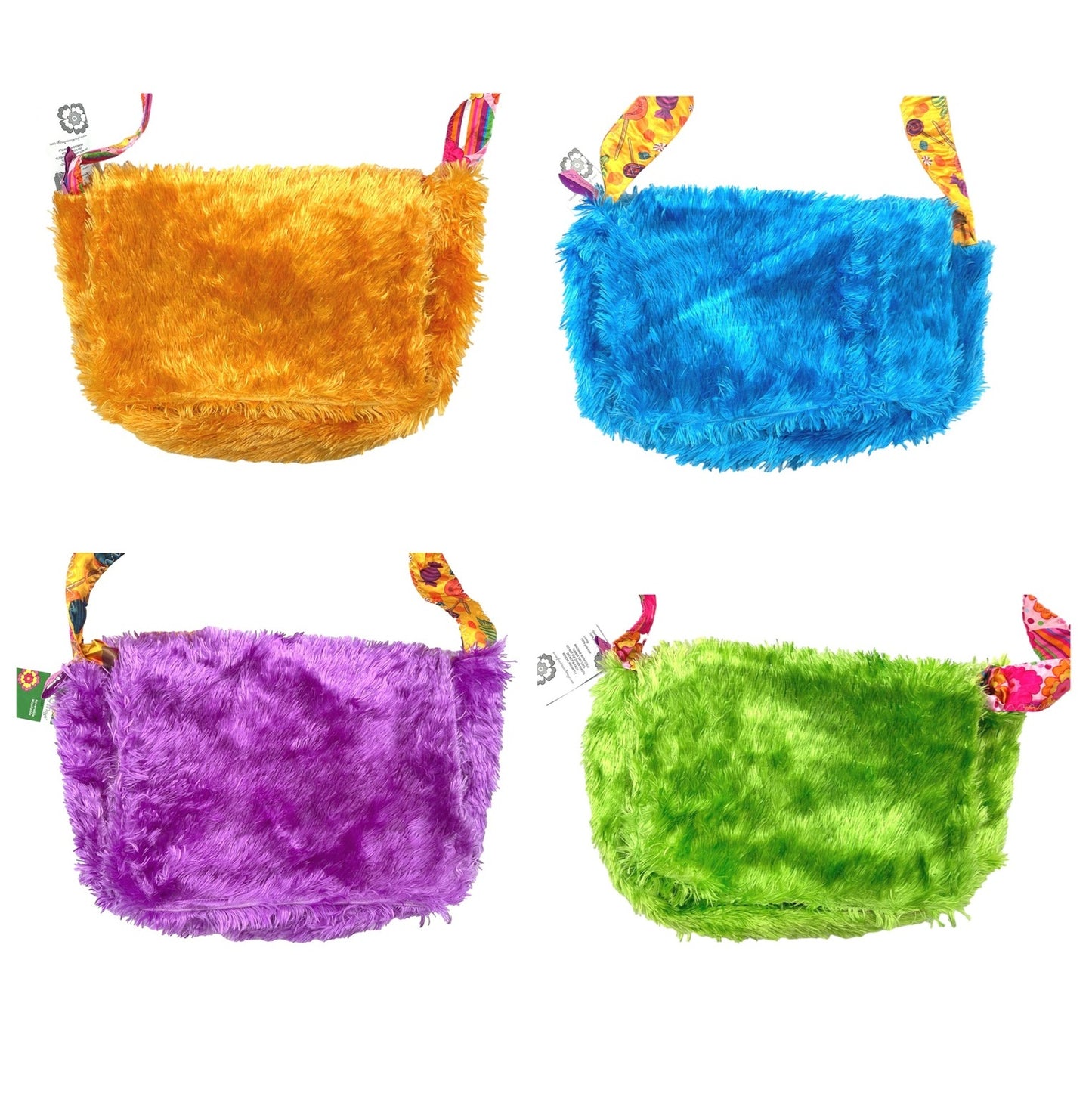 GROOVY NEON MESSENGER BAG ASSORTED