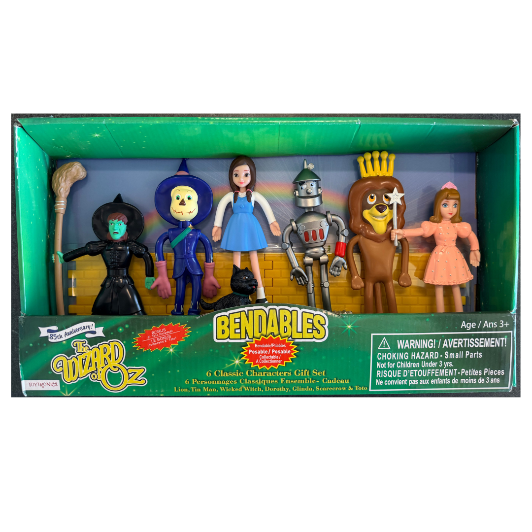 SET OF 6 BENDABLE OZ CHARACTERS