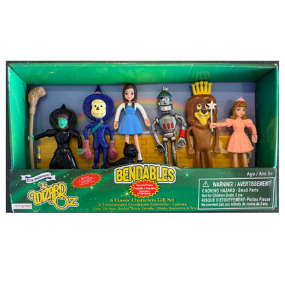SET OF 6 BENDABLE OZ CHARACTERS