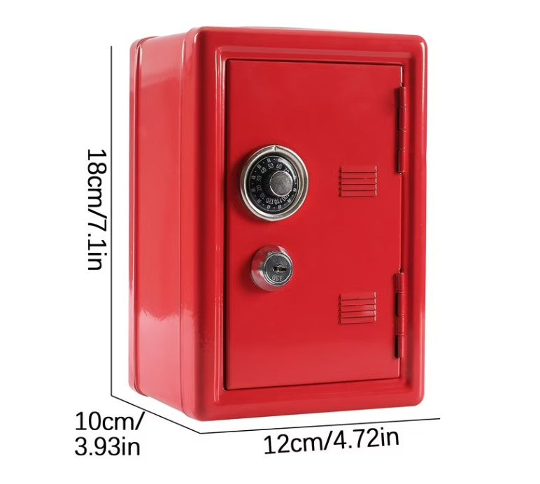 RED MINI BANK LOCKER