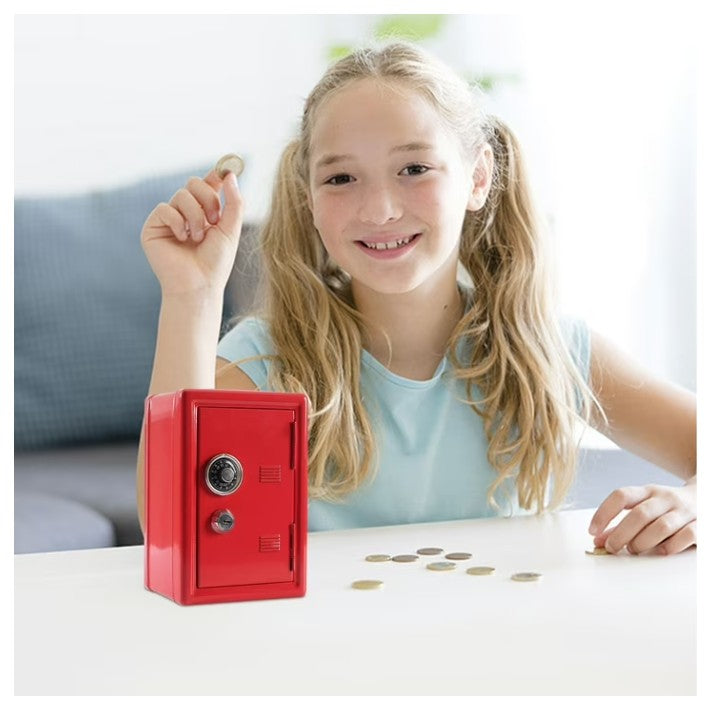 RED MINI BANK LOCKER