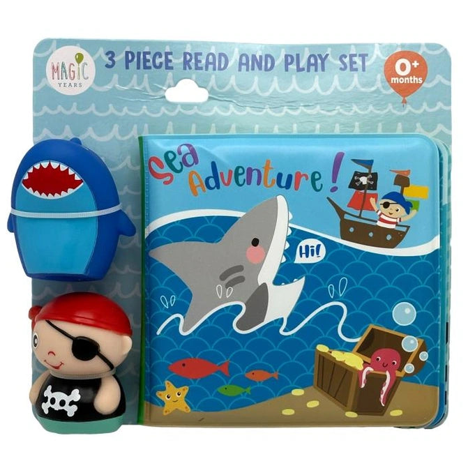 3 PC SEA ADVENTURE BATH BOOK