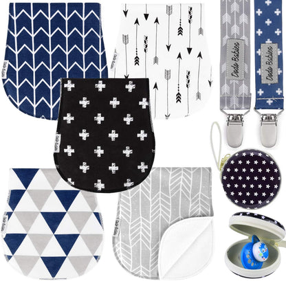 8 PC BLUE BABY SET
