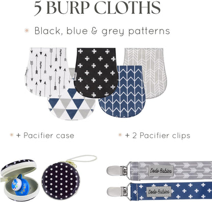 8 PC BLUE BABY SET