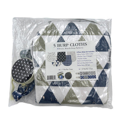 8 PC BLUE BABY SET