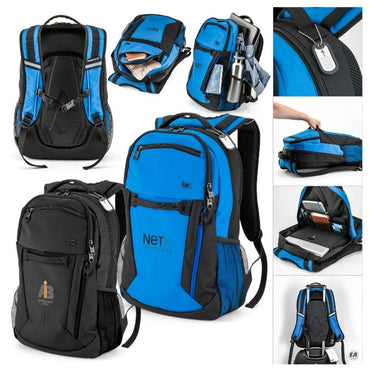 22 IN BLUE MT. CANNON BACKPACK 14 X 22 IN