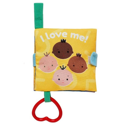 AFFIRMATION AND SHAPES SENSORY PANEL CRINKLE BOOK