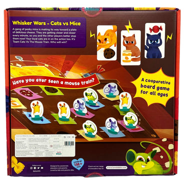 WHISKER WARS GAME CATS VS MICE
