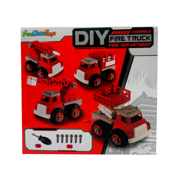4 IN 1 BYO FIRE TRUCK FREE WHEEL