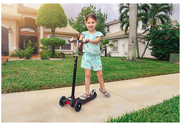 3 WHEEL KICK SCOOTER VARIED COLORS