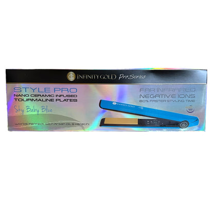 1 IN BLUE CERAMIC FLAT IRON