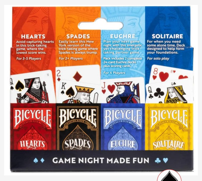 4 PK CARD GAMES