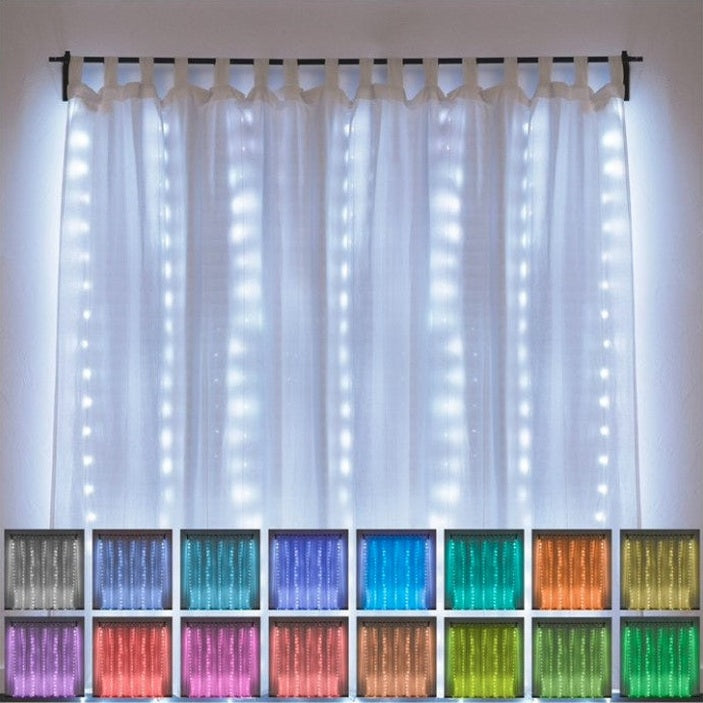 USB POWERED CURTAIN LIGHTS