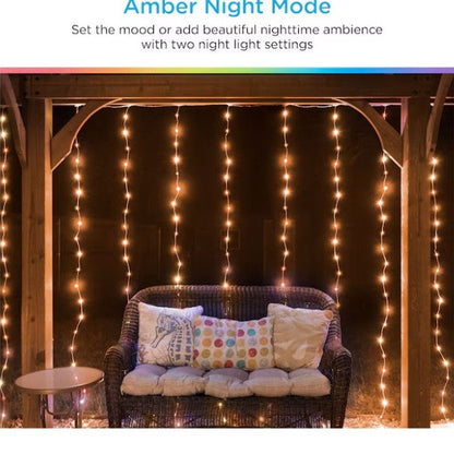 USB POWERED CURTAIN LIGHTS