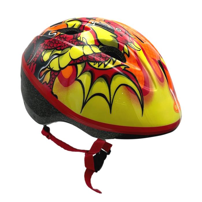 RED DRAGON SPROUT BIKE HELMET
