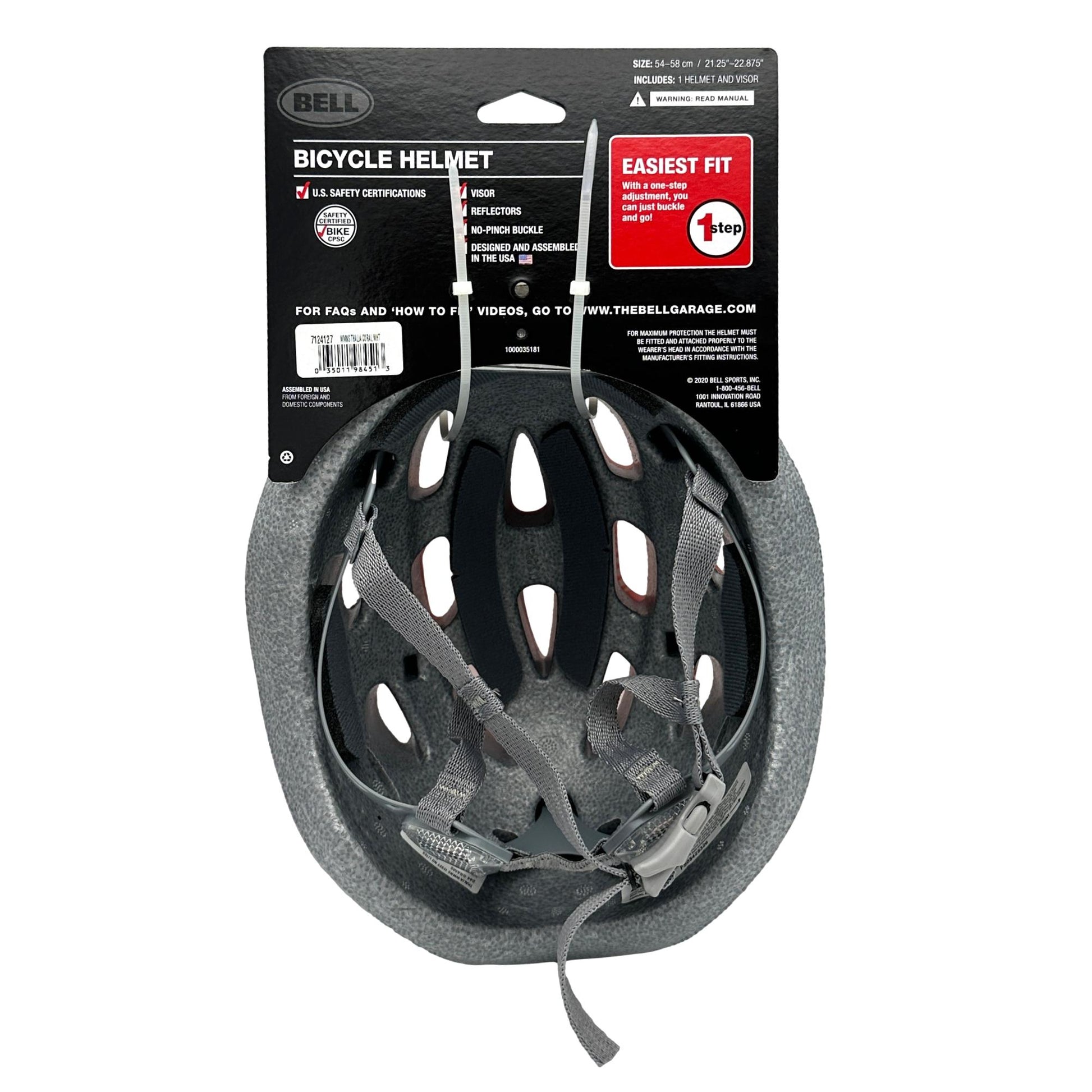 CORAL THALIA BIKE HELMET WITH VISOR – HDI Wholesale