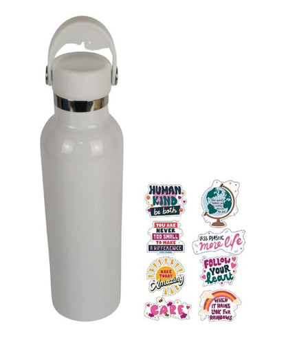 21 OZ WATER BOTTLE STICKER KIT