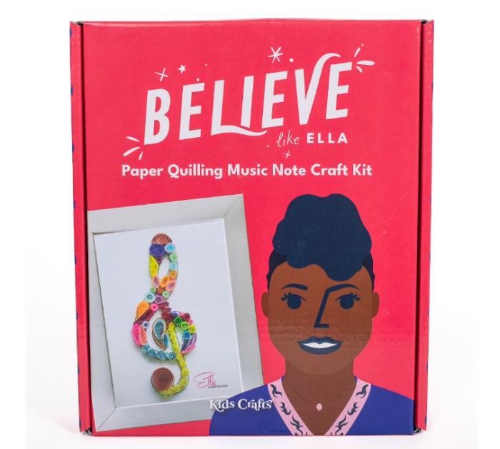 PAPER QUILLING MUSIC NOTE CRAFT KIT