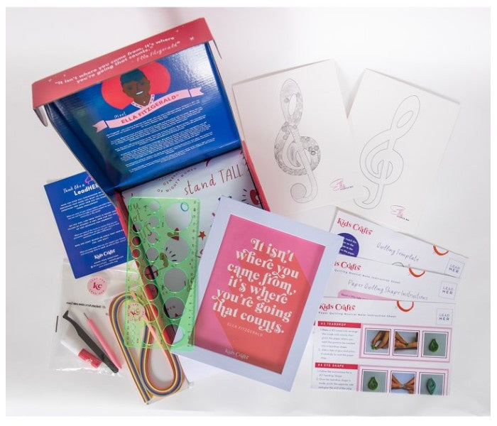 PAPER QUILLING MUSIC NOTE CRAFT KIT