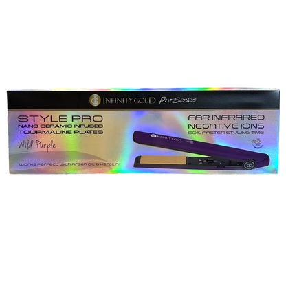 1 IN PURPLE CERAMIC FLAT IRON