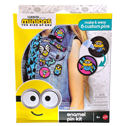 MINIONS THE RISE OF GRU ENAMEL PIN KIT