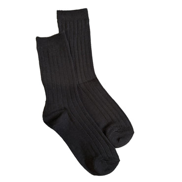 3 PC UNISEX BLACK DRESS SOCKS