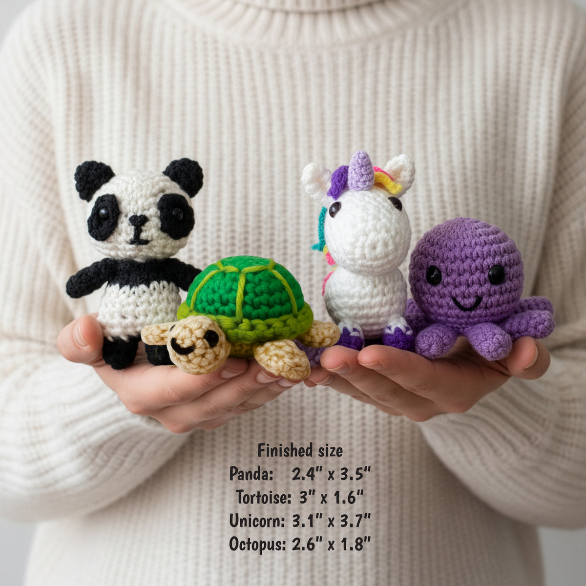 DIY 4-IN-1 CROCHET KIT