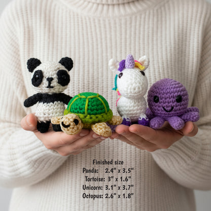 DIY 4-IN-1 CROCHET KIT